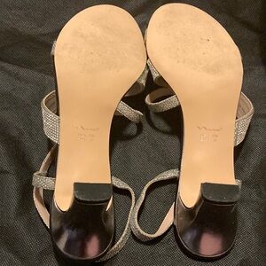 Nina Silver shoes for formal events. Easy to slip on, very comfortable.